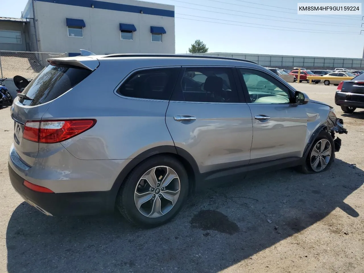 2016 Hyundai Santa Fe Se VIN: KM8SM4HF9GU159224 Lot: 65488434