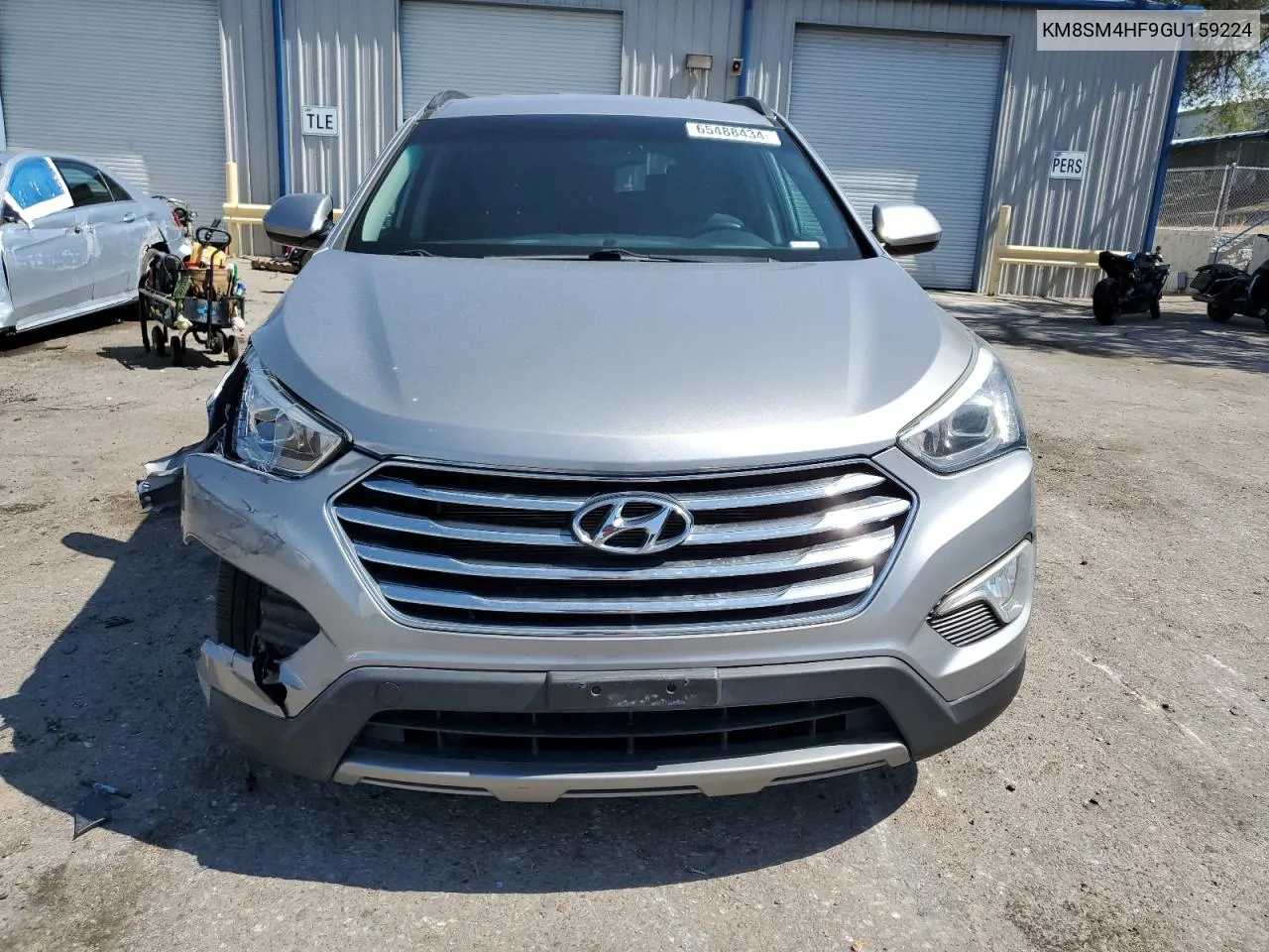 2016 Hyundai Santa Fe Se VIN: KM8SM4HF9GU159224 Lot: 65488434