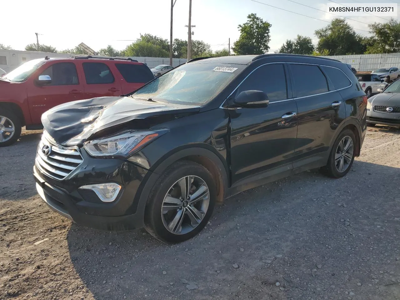 2016 Hyundai Santa Fe Se VIN: KM8SN4HF1GU132371 Lot: 66013744