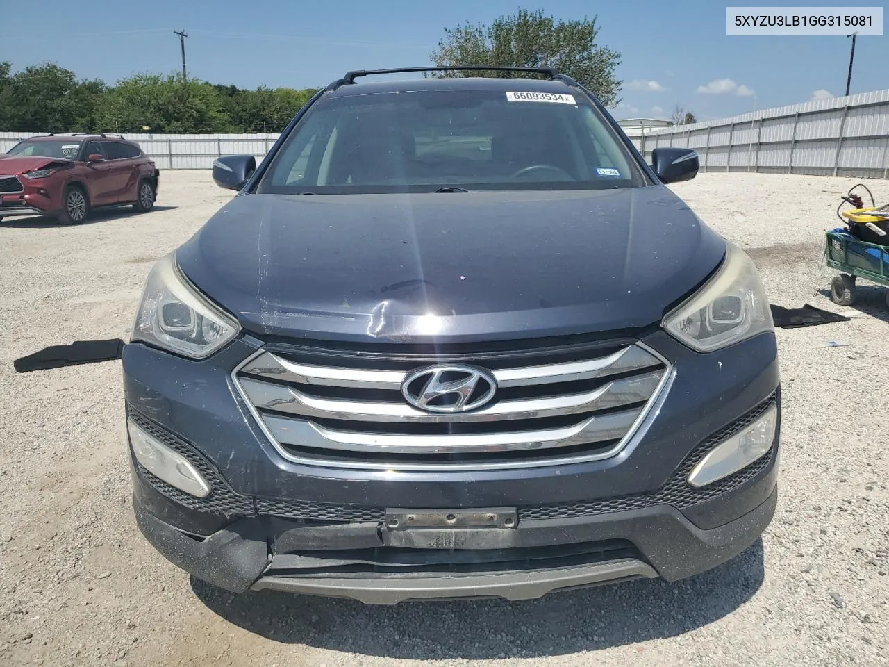 2016 Hyundai Santa Fe Sport VIN: 5XYZU3LB1GG315081 Lot: 66093534