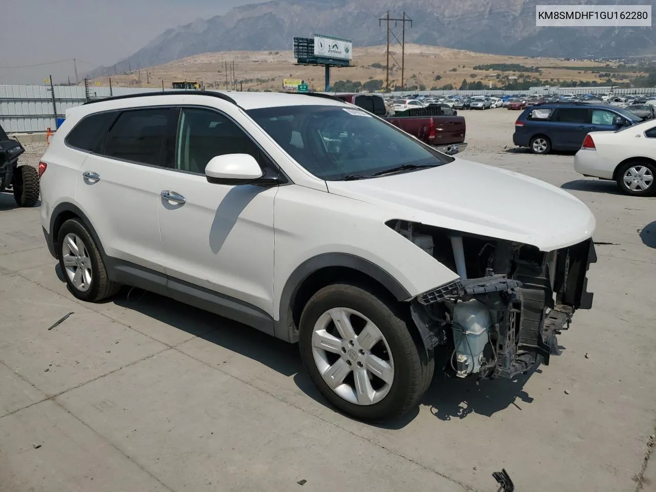 KM8SMDHF1GU162280 2016 Hyundai Santa Fe Se