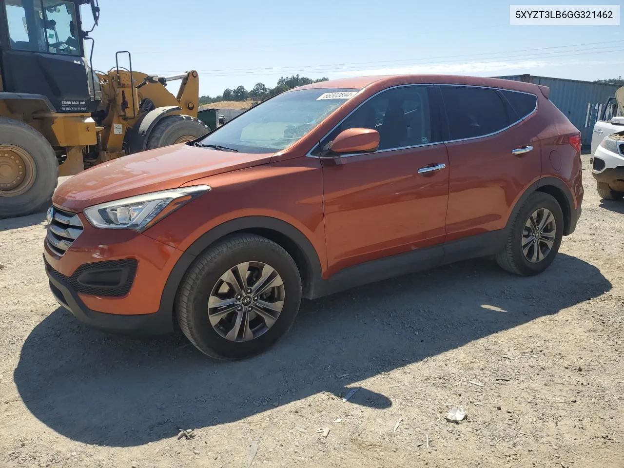 5XYZT3LB6GG321462 2016 Hyundai Santa Fe Sport