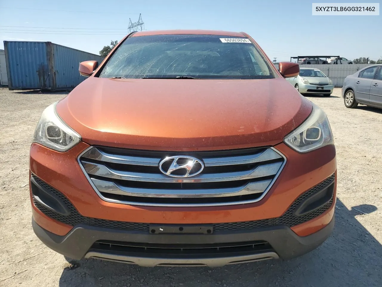 2016 Hyundai Santa Fe Sport VIN: 5XYZT3LB6GG321462 Lot: 66503894