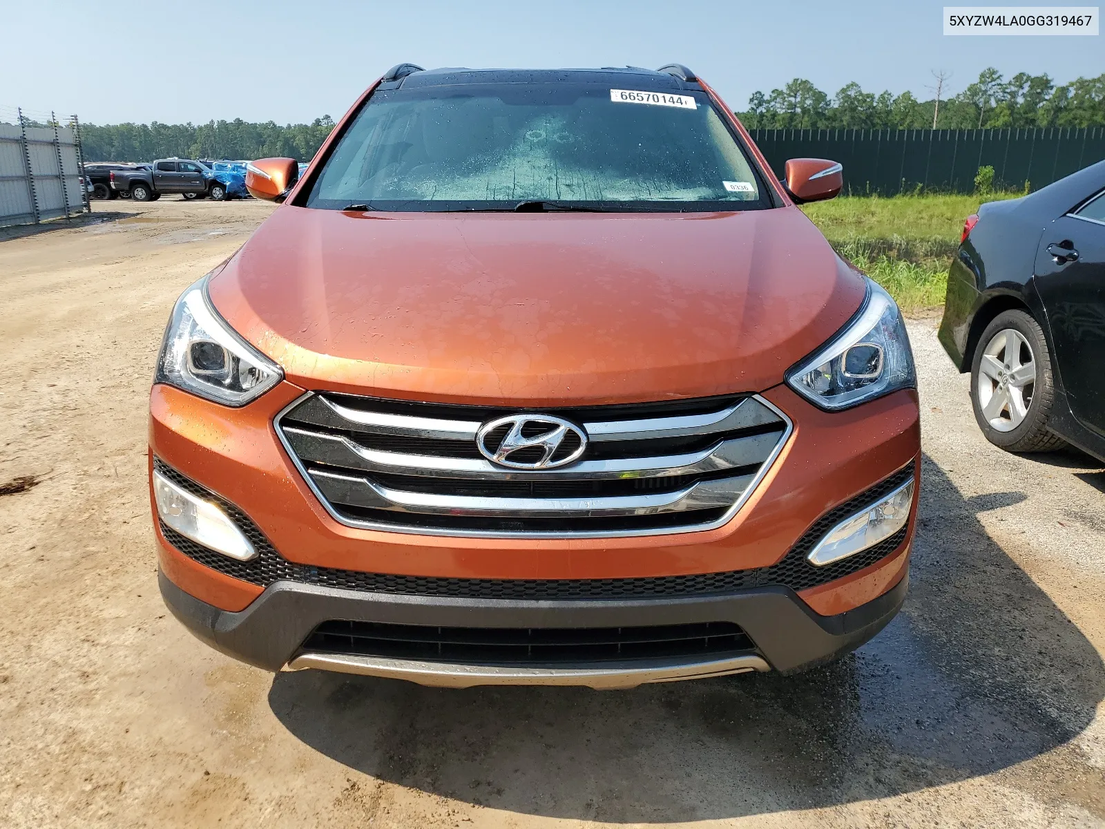 2016 Hyundai Santa Fe Sport VIN: 5XYZW4LA0GG319467 Lot: 66570144