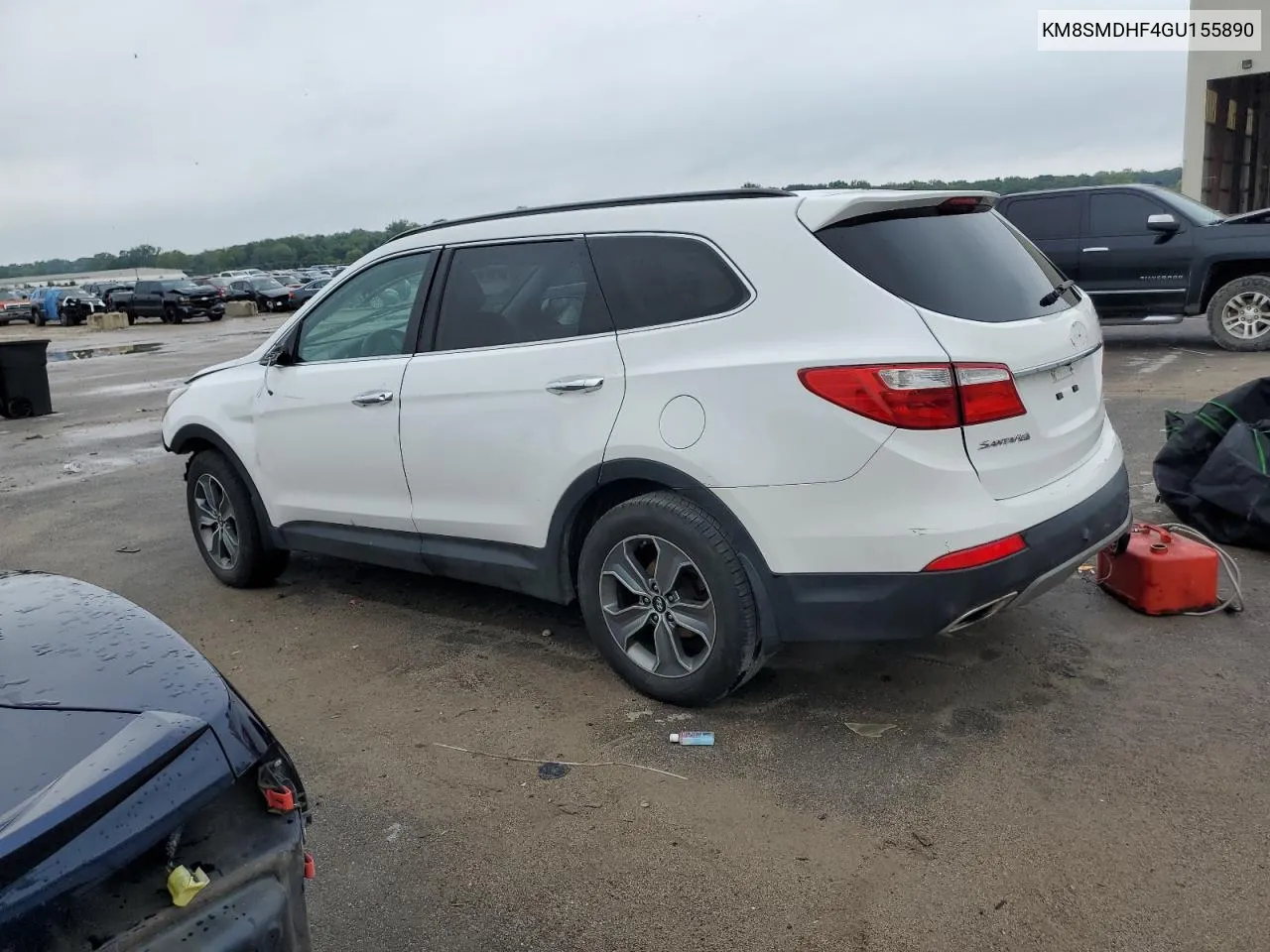 KM8SMDHF4GU155890 2016 Hyundai Santa Fe Se