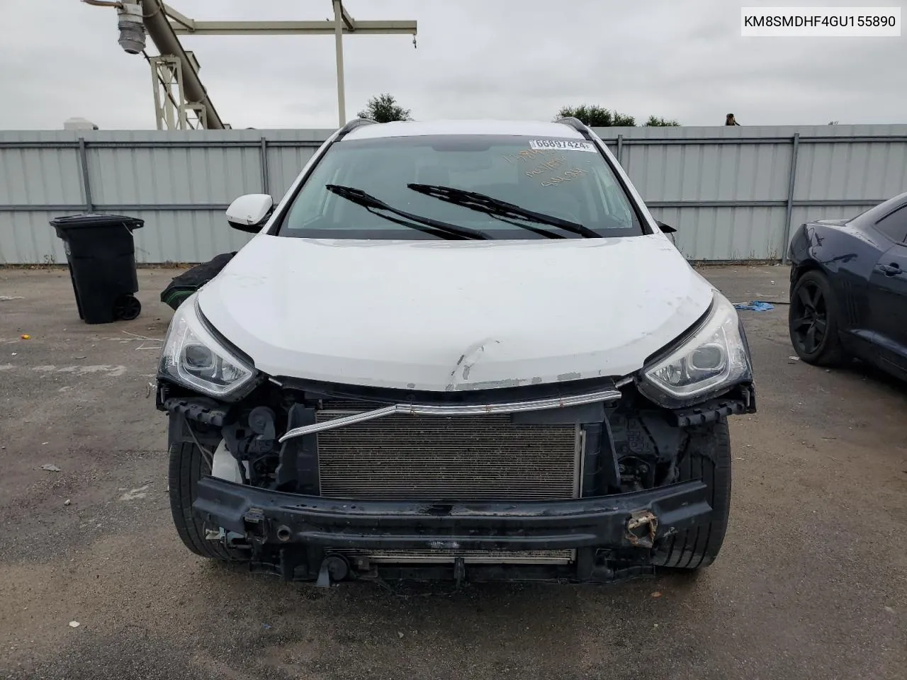 KM8SMDHF4GU155890 2016 Hyundai Santa Fe Se