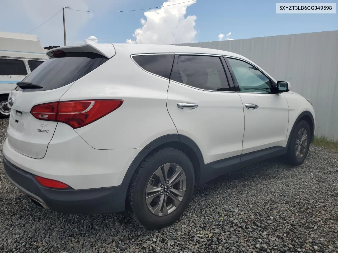 5XYZT3LB6GG349598 2016 Hyundai Santa Fe Sport