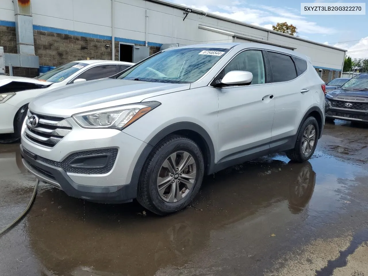 5XYZT3LB2GG322270 2016 Hyundai Santa Fe Sport