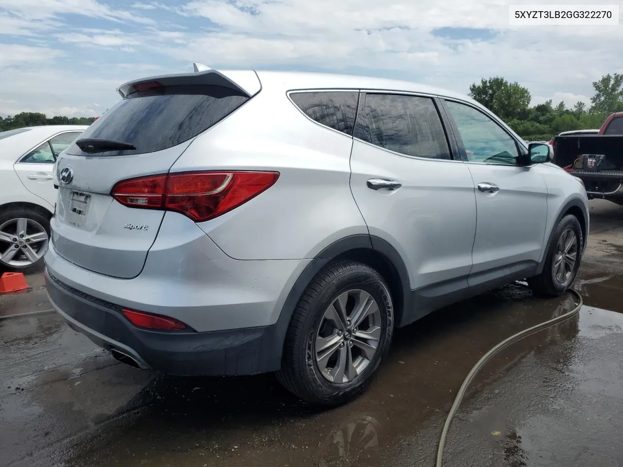 5XYZT3LB2GG322270 2016 Hyundai Santa Fe Sport