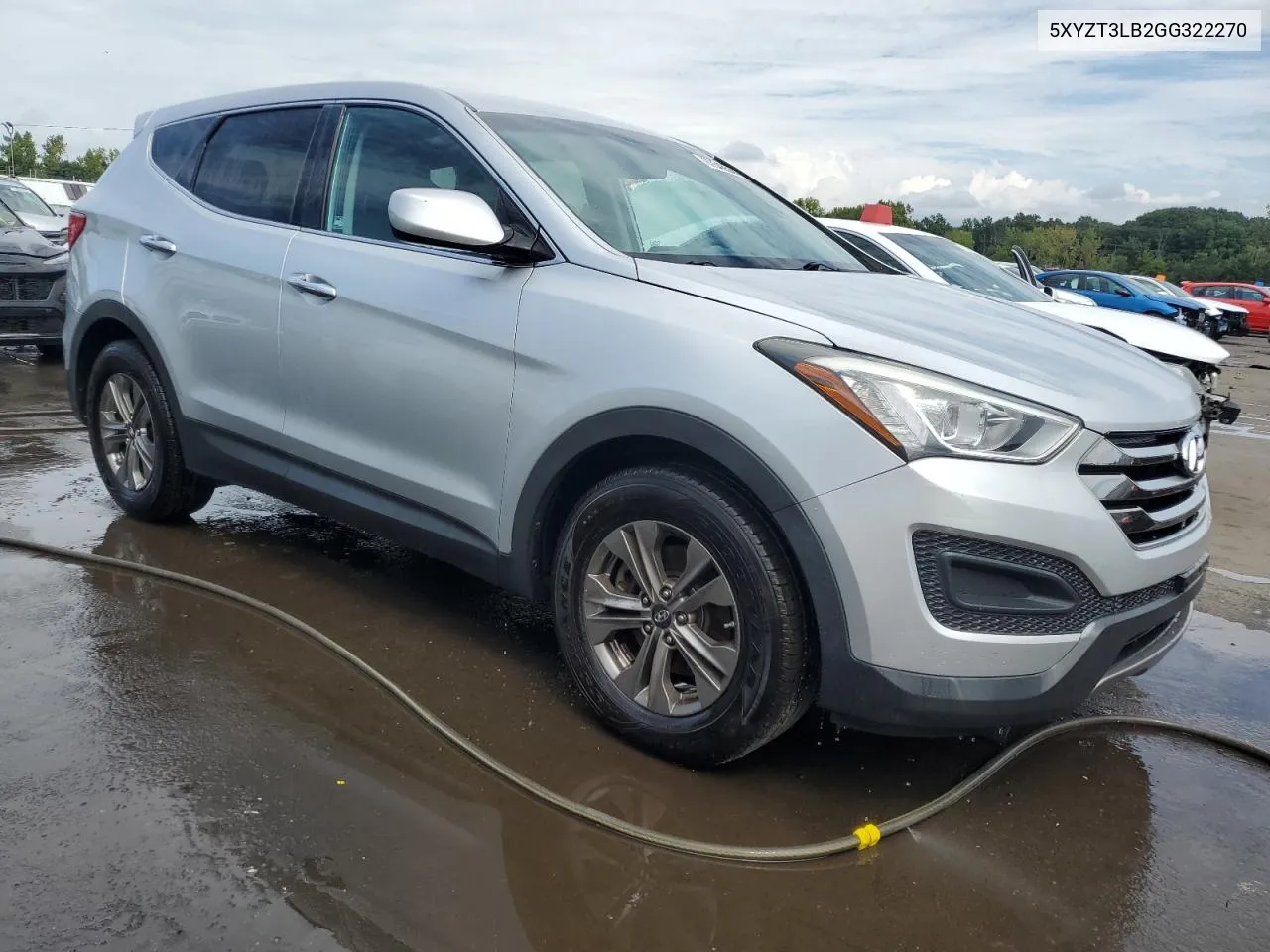 2016 Hyundai Santa Fe Sport VIN: 5XYZT3LB2GG322270 Lot: 67546544