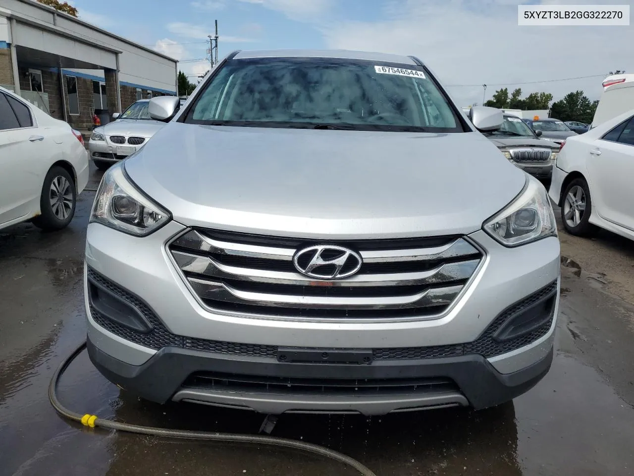 5XYZT3LB2GG322270 2016 Hyundai Santa Fe Sport