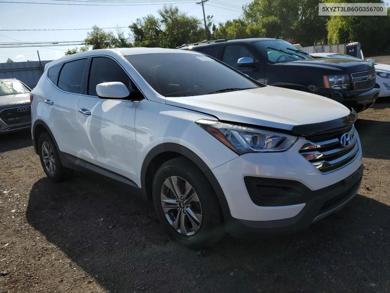 2016 Hyundai Santa Fe Sport VIN: 5XYZT3LB6GG356700 Lot: 67650974