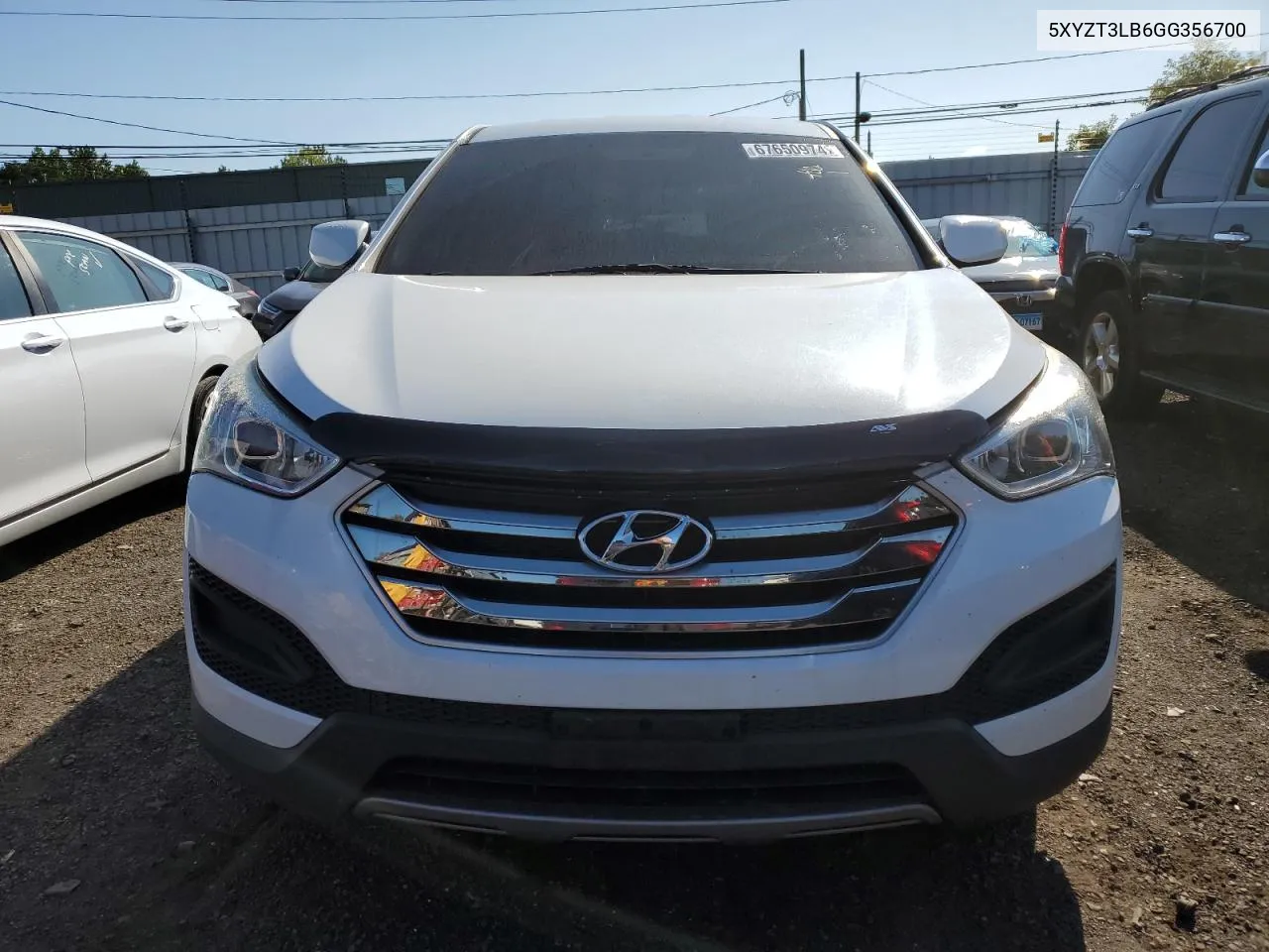 2016 Hyundai Santa Fe Sport VIN: 5XYZT3LB6GG356700 Lot: 67650974