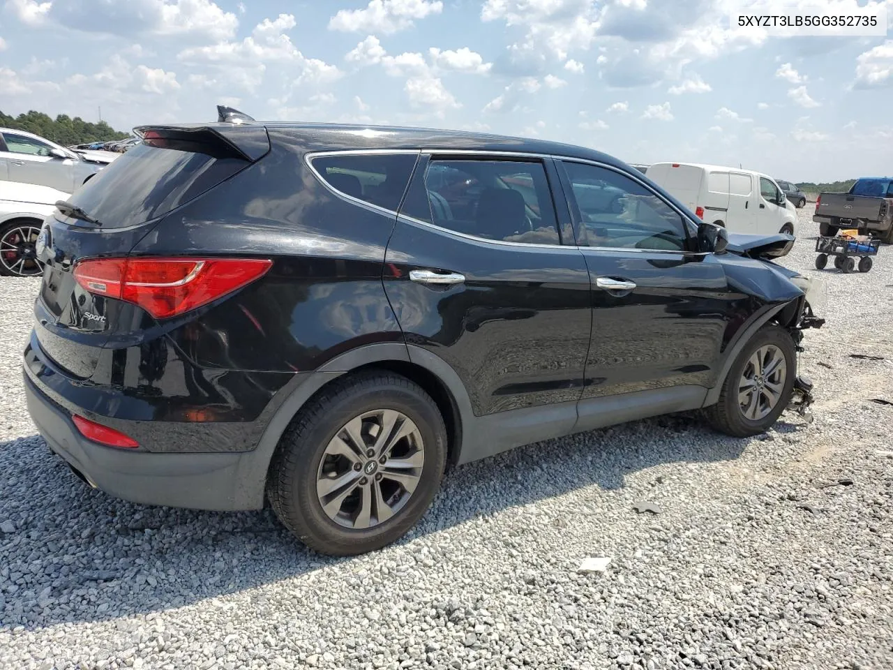 5XYZT3LB5GG352735 2016 Hyundai Santa Fe Sport