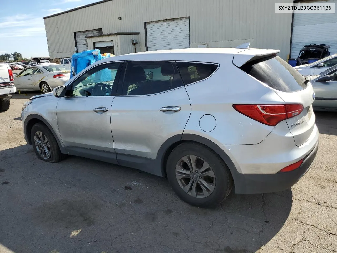 2016 Hyundai Santa Fe Sport VIN: 5XYZTDLB9GG361136 Lot: 69158494