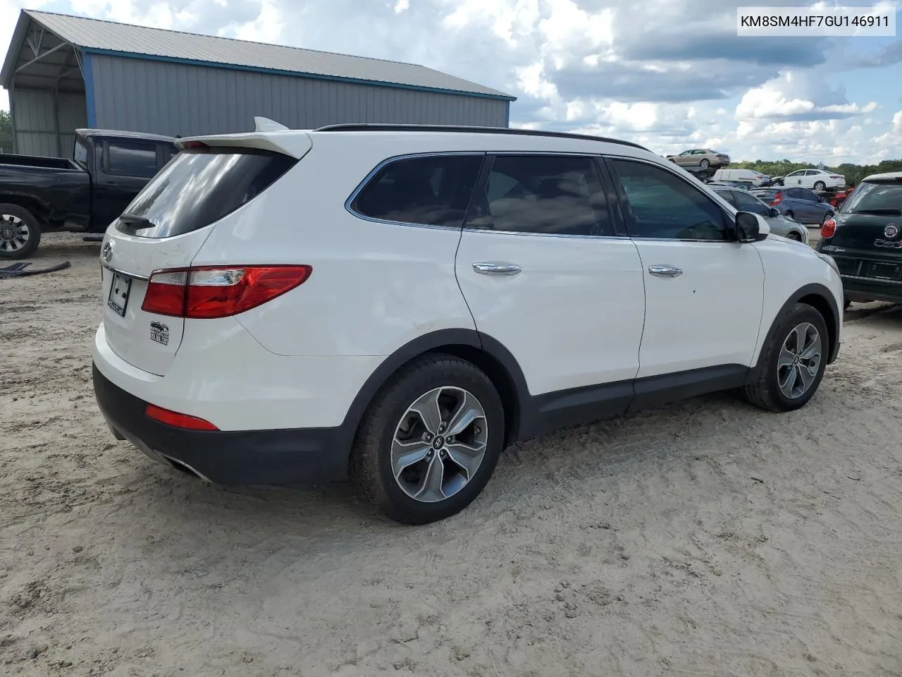 2016 Hyundai Santa Fe Se VIN: KM8SM4HF7GU146911 Lot: 69226364