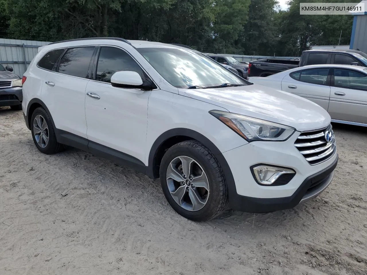 2016 Hyundai Santa Fe Se VIN: KM8SM4HF7GU146911 Lot: 69226364