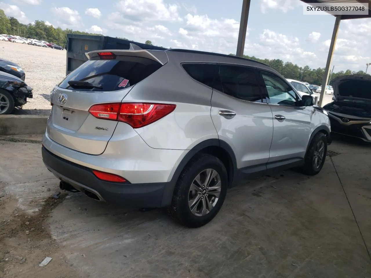 5XYZU3LB5GG377048 2016 Hyundai Santa Fe Sport