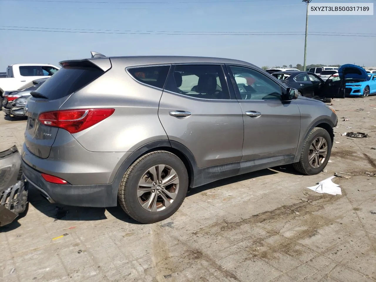 2016 Hyundai Santa Fe Sport VIN: 5XYZT3LB5GG317189 Lot: 69478314