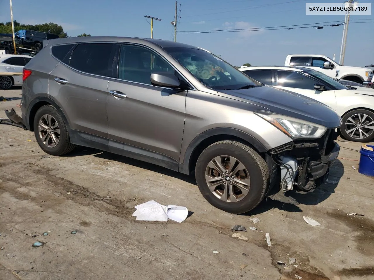 2016 Hyundai Santa Fe Sport VIN: 5XYZT3LB5GG317189 Lot: 69478314