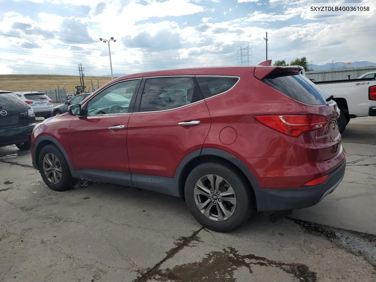 5XYZTDLB4GG361058 2016 Hyundai Santa Fe Sport