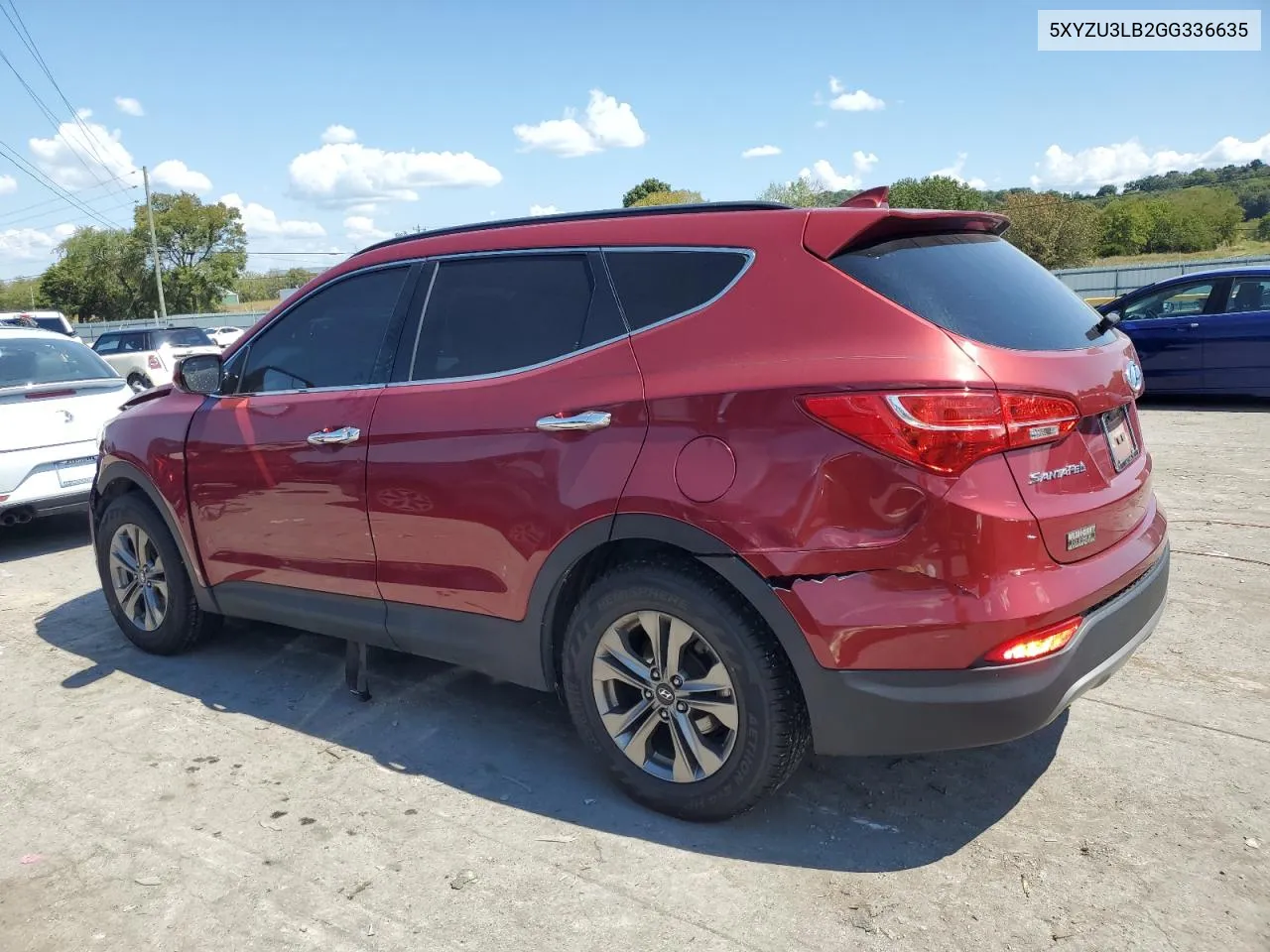 5XYZU3LB2GG336635 2016 Hyundai Santa Fe Sport