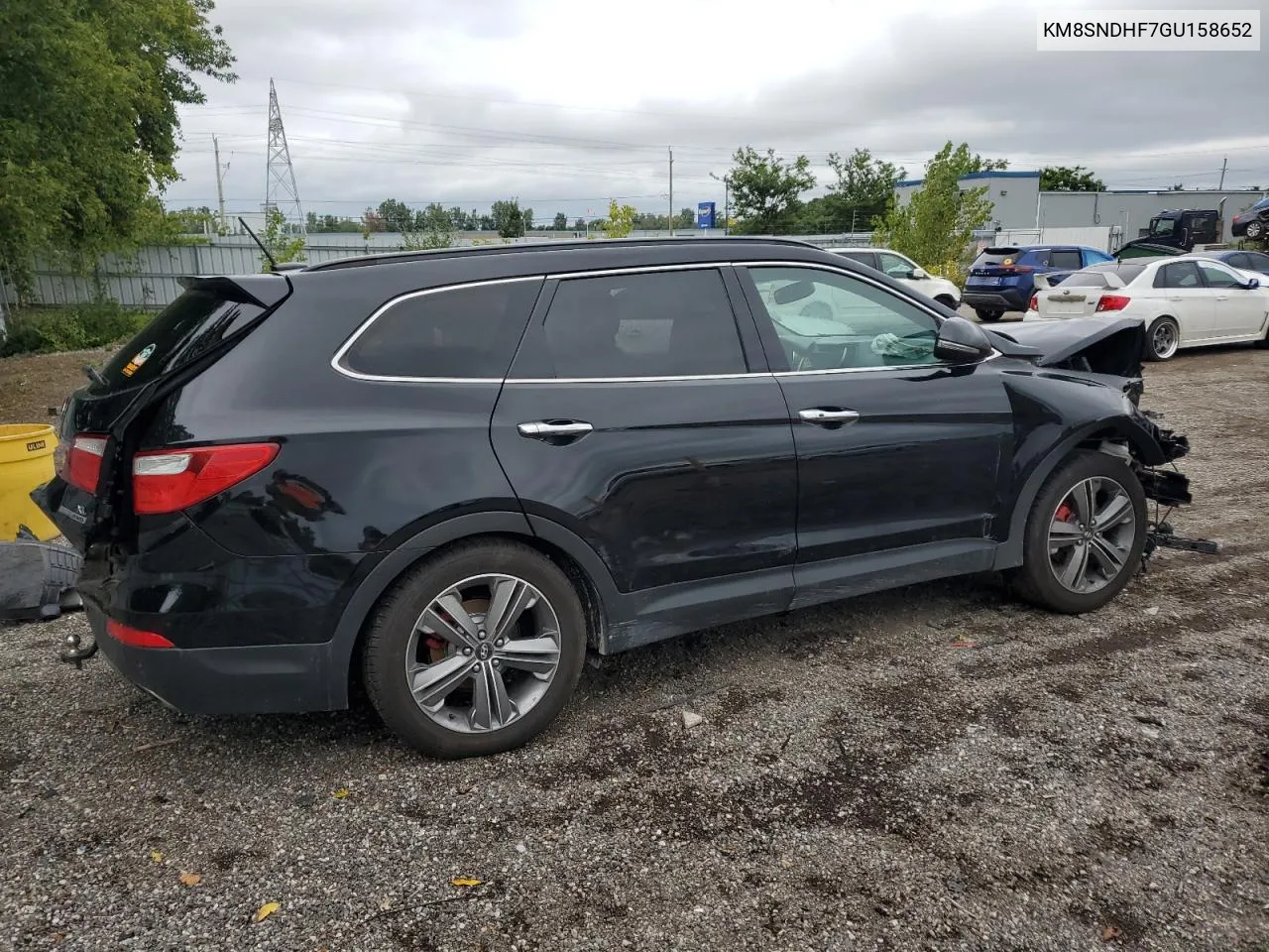 2016 Hyundai Santa Fe Se VIN: KM8SNDHF7GU158652 Lot: 70520894