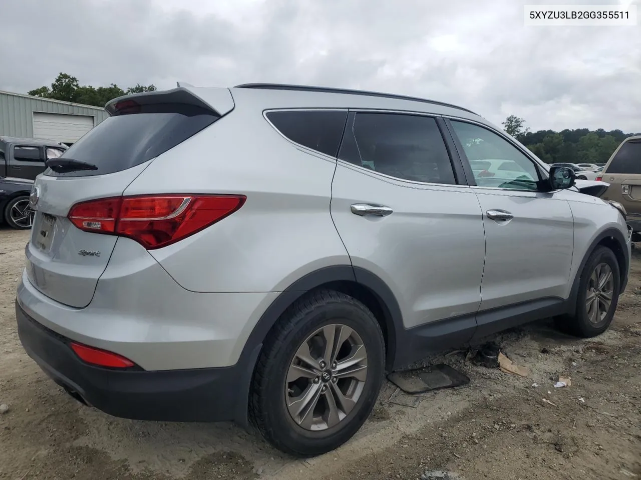 5XYZU3LB2GG355511 2016 Hyundai Santa Fe Sport