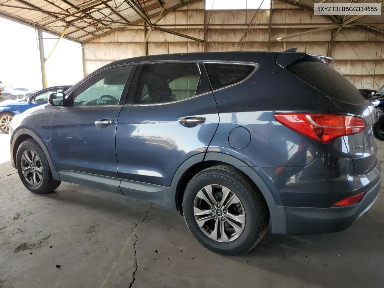 5XYZT3LB5GG334655 2016 Hyundai Santa Fe Sport