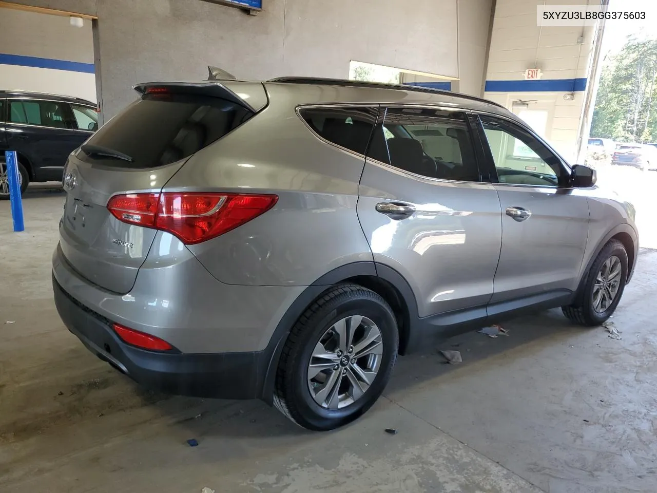 2016 Hyundai Santa Fe Sport VIN: 5XYZU3LB8GG375603 Lot: 71043774