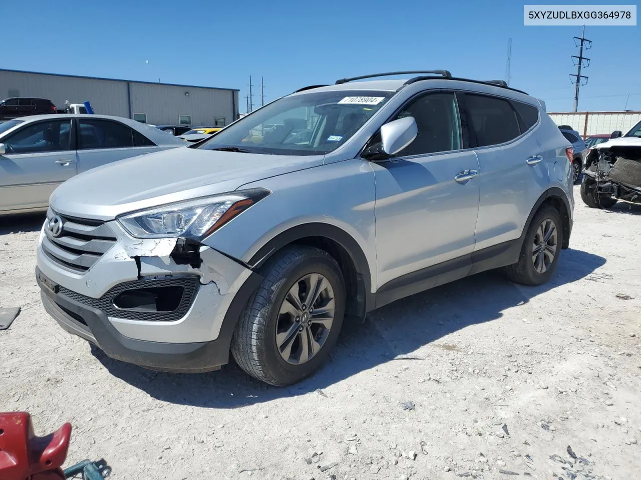 5XYZUDLBXGG364978 2016 Hyundai Santa Fe Sport