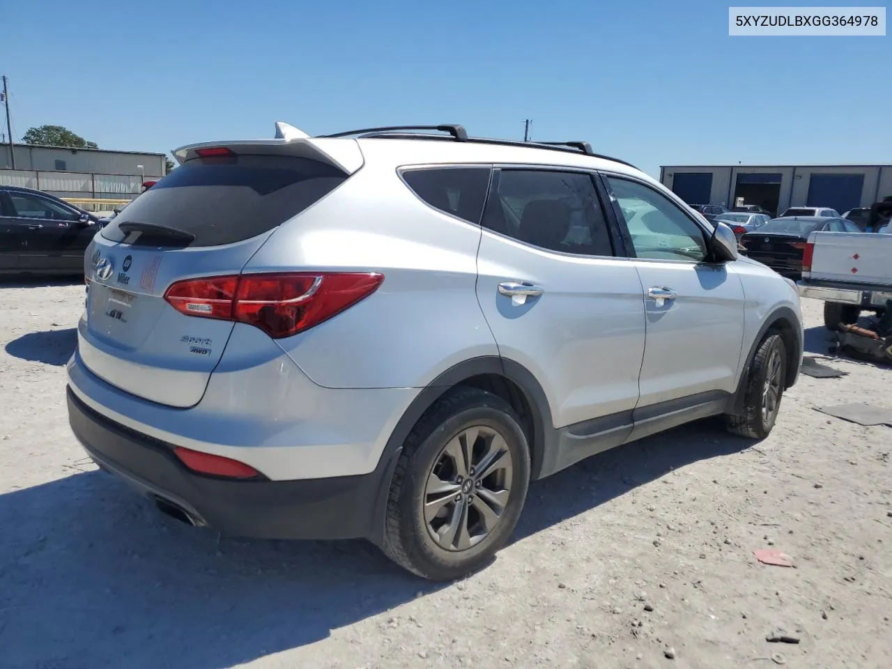 5XYZUDLBXGG364978 2016 Hyundai Santa Fe Sport