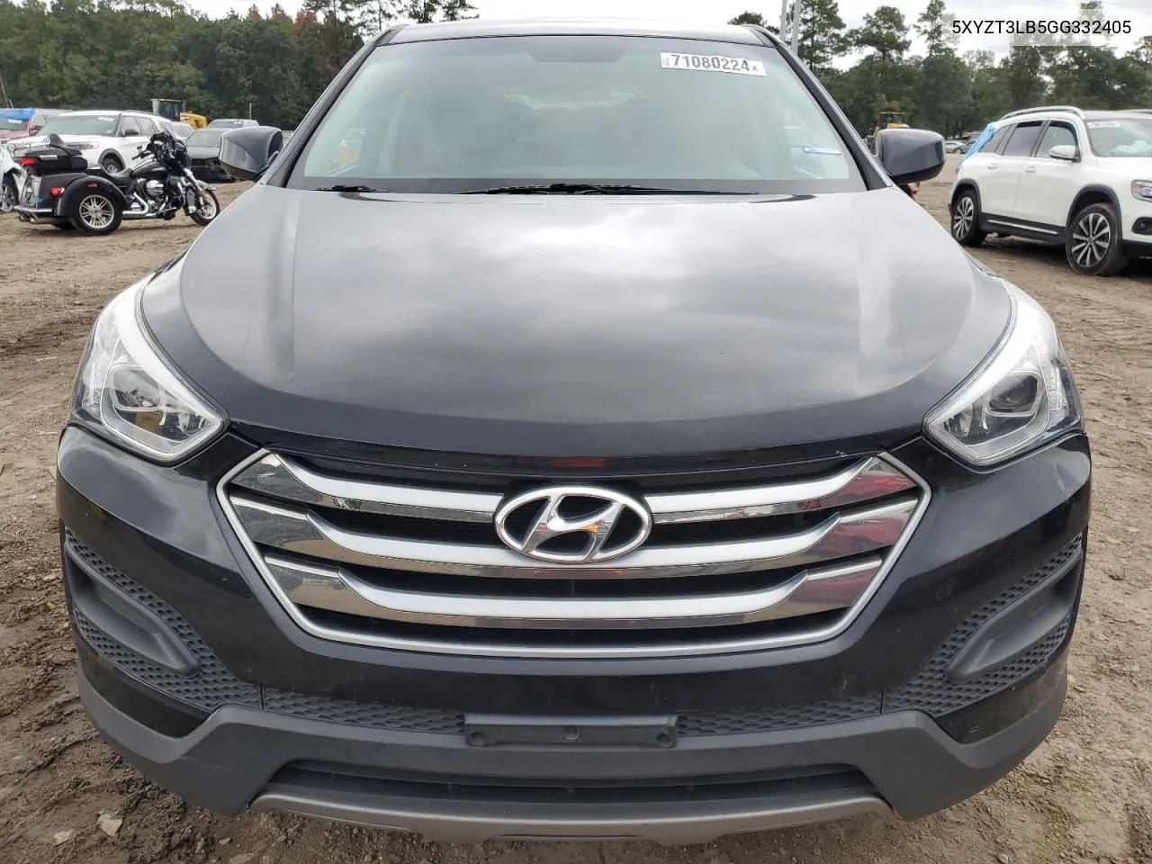 2016 Hyundai Santa Fe Sport VIN: 5XYZT3LB5GG332405 Lot: 71080224