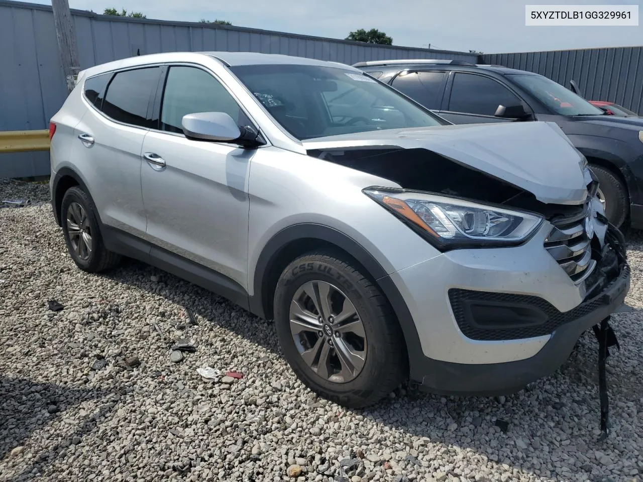 2016 Hyundai Santa Fe Sport VIN: 5XYZTDLB1GG329961 Lot: 71169964