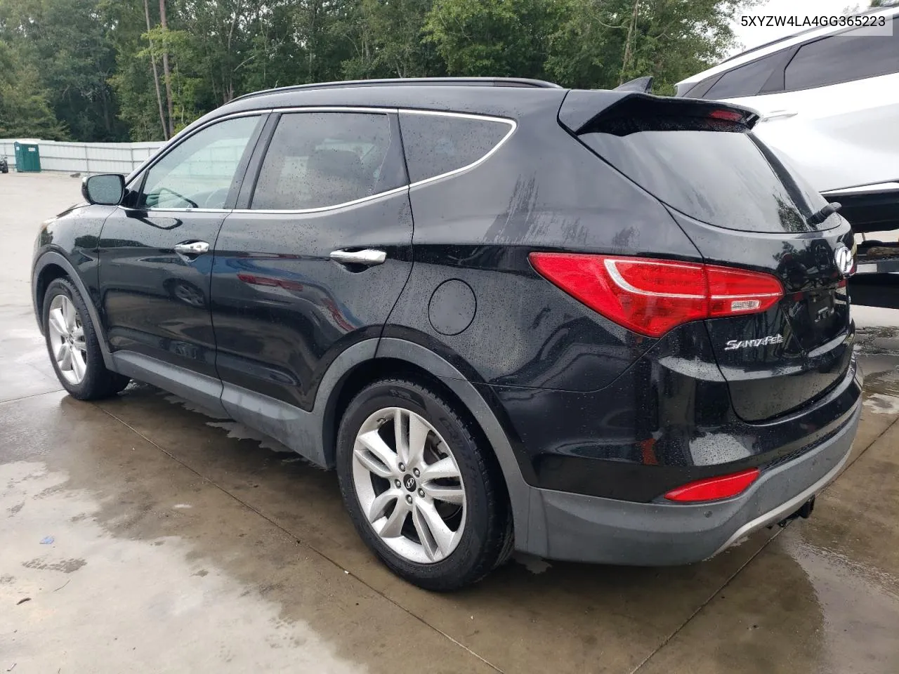 2016 Hyundai Santa Fe Sport VIN: 5XYZW4LA4GG365223 Lot: 71364834