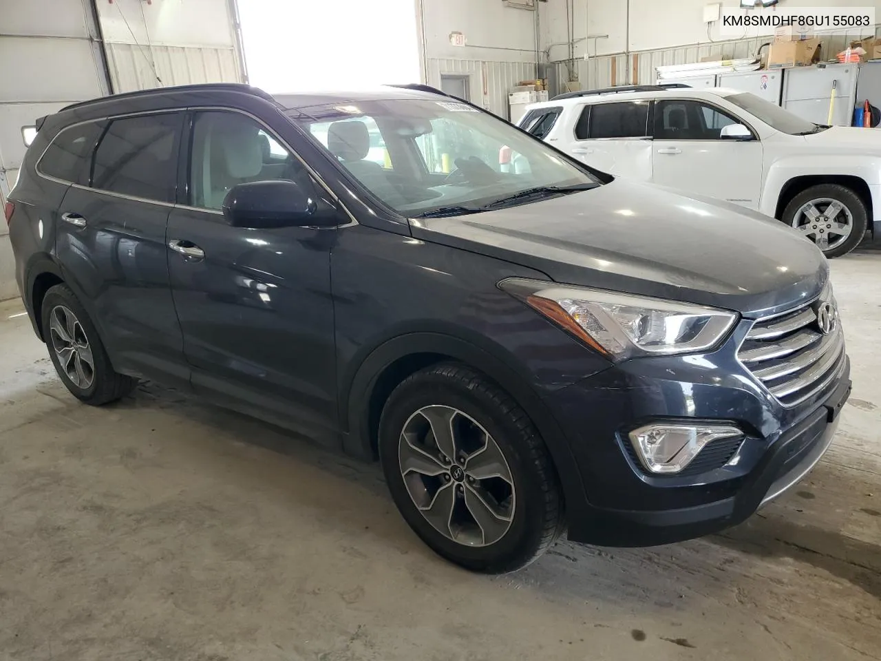 2016 Hyundai Santa Fe Se VIN: KM8SMDHF8GU155083 Lot: 71373664