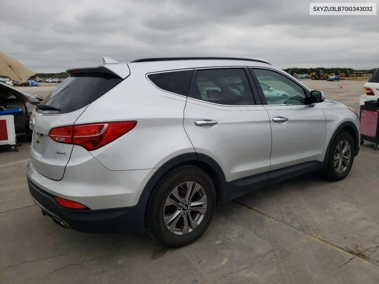 2016 Hyundai Santa Fe Sport VIN: 5XYZU3LB7GG343032 Lot: 71552724