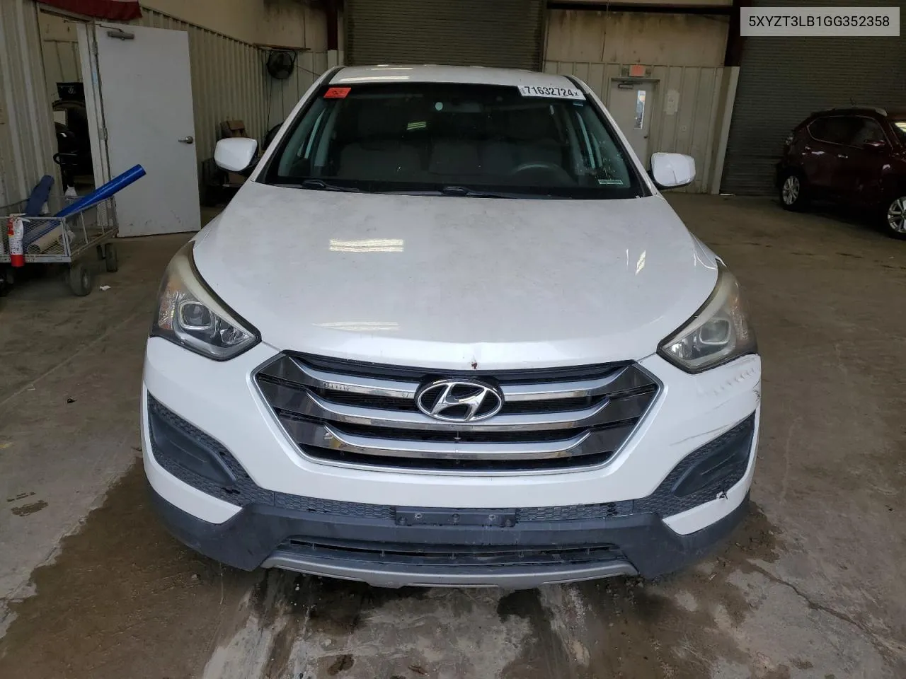 5XYZT3LB1GG352358 2016 Hyundai Santa Fe Sport