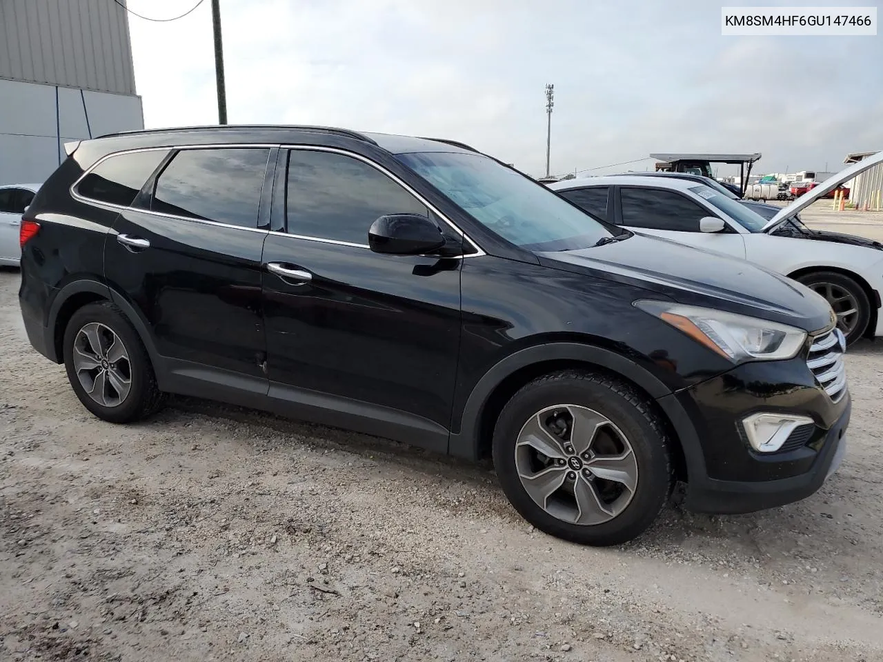 2016 Hyundai Santa Fe Se VIN: KM8SM4HF6GU147466 Lot: 71666844