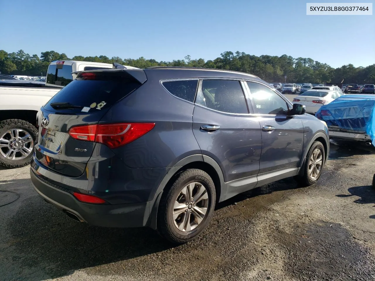 2016 Hyundai Santa Fe Sport VIN: 5XYZU3LB8GG377464 Lot: 71719684