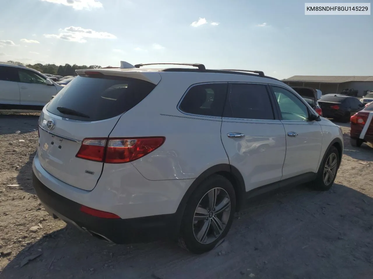 KM8SNDHF8GU145229 2016 Hyundai Santa Fe Se