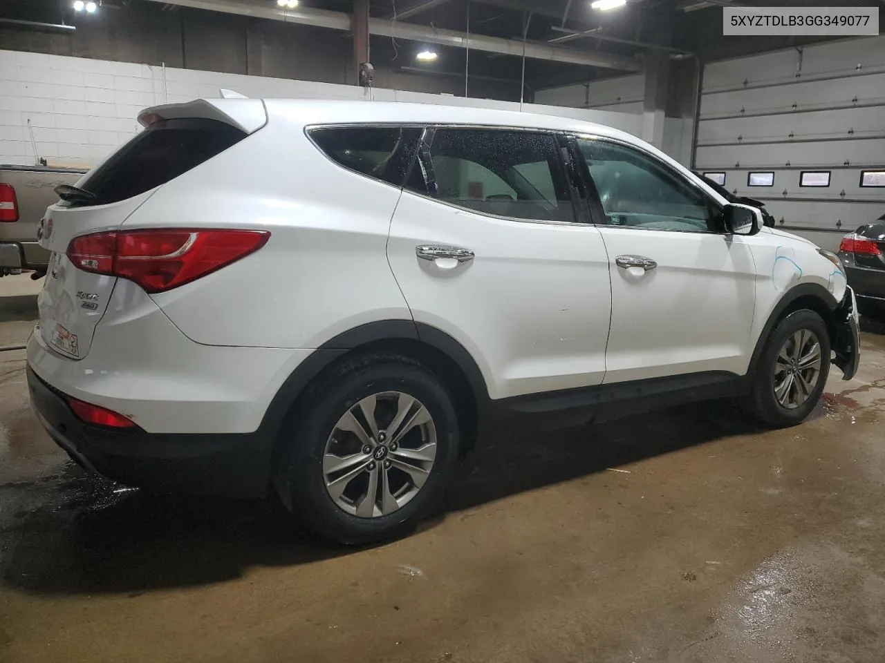 2016 Hyundai Santa Fe Sport VIN: 5XYZTDLB3GG349077 Lot: 71982054