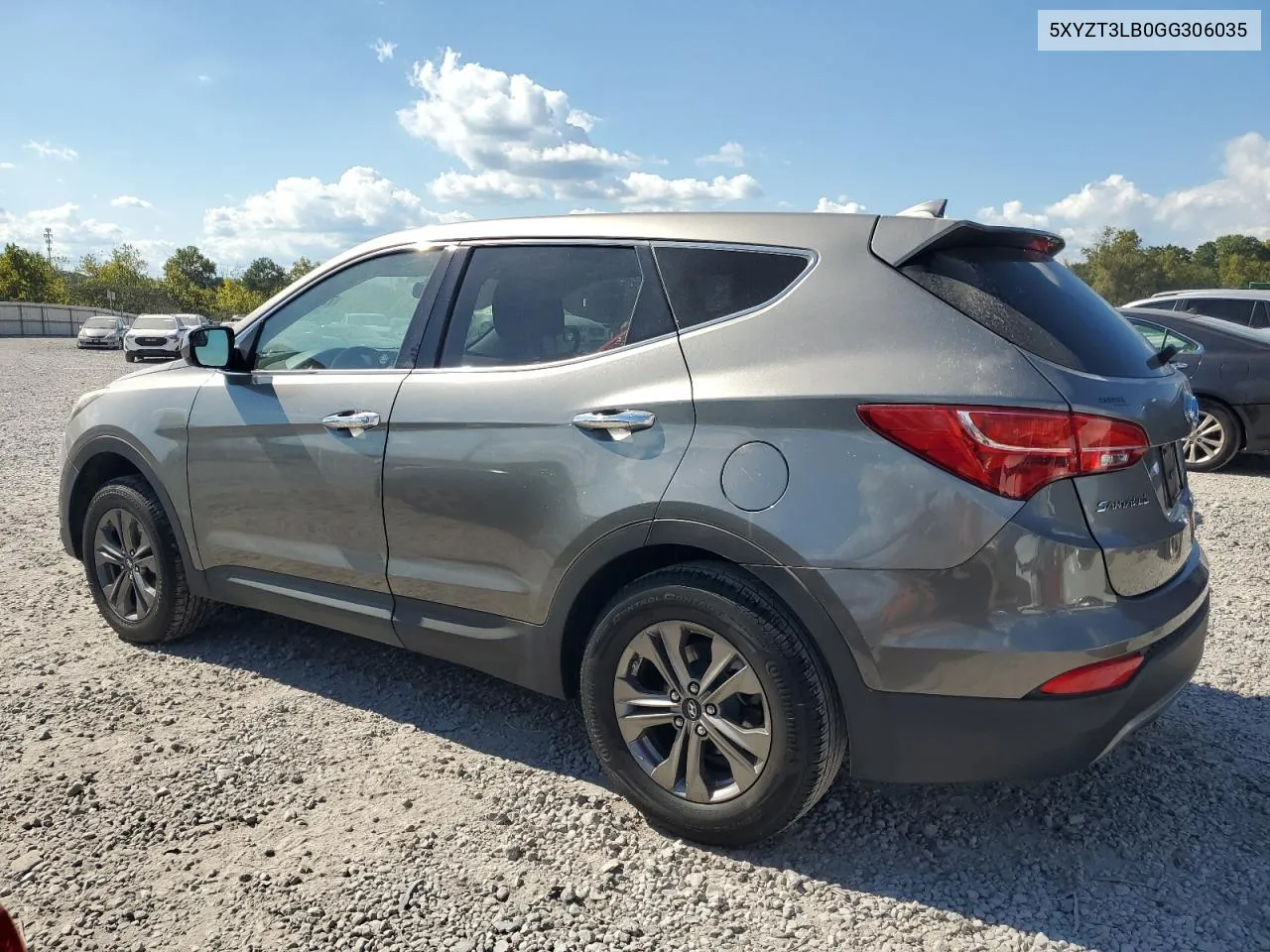 5XYZT3LB0GG306035 2016 Hyundai Santa Fe Sport