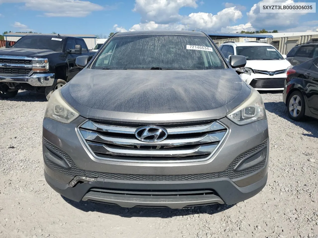 5XYZT3LB0GG306035 2016 Hyundai Santa Fe Sport