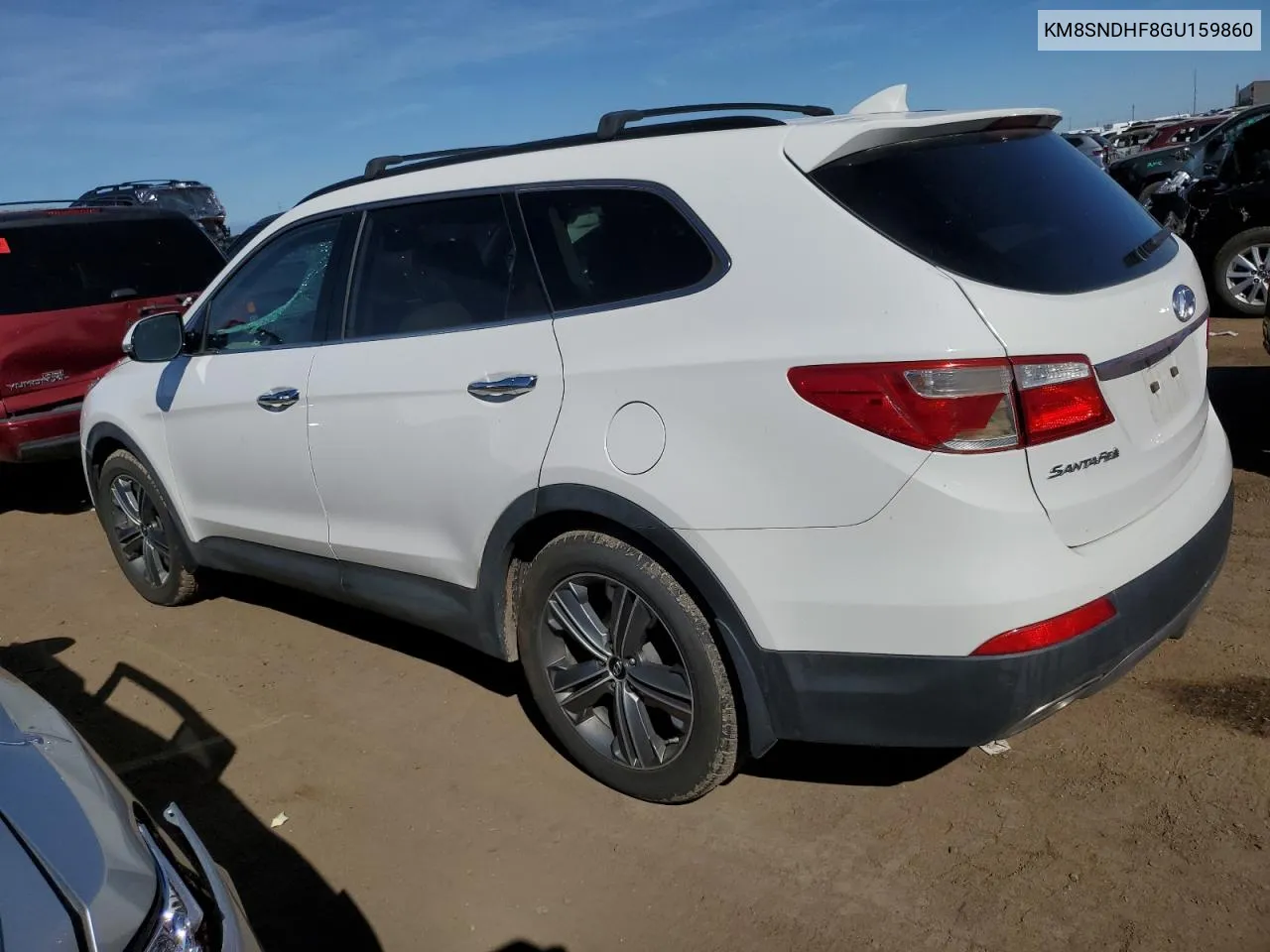 2016 Hyundai Santa Fe Se VIN: KM8SNDHF8GU159860 Lot: 72277604