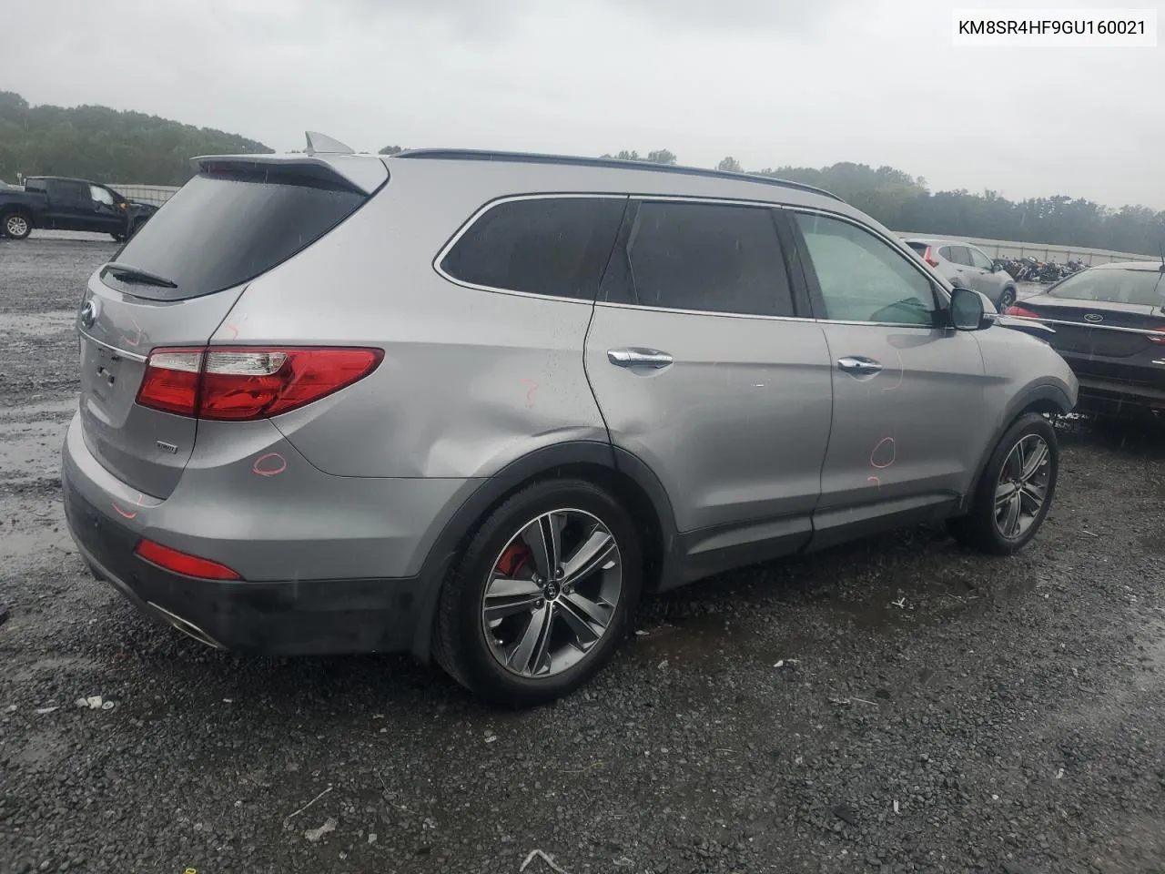 KM8SR4HF9GU160021 2016 Hyundai Santa Fe Se Ultimate