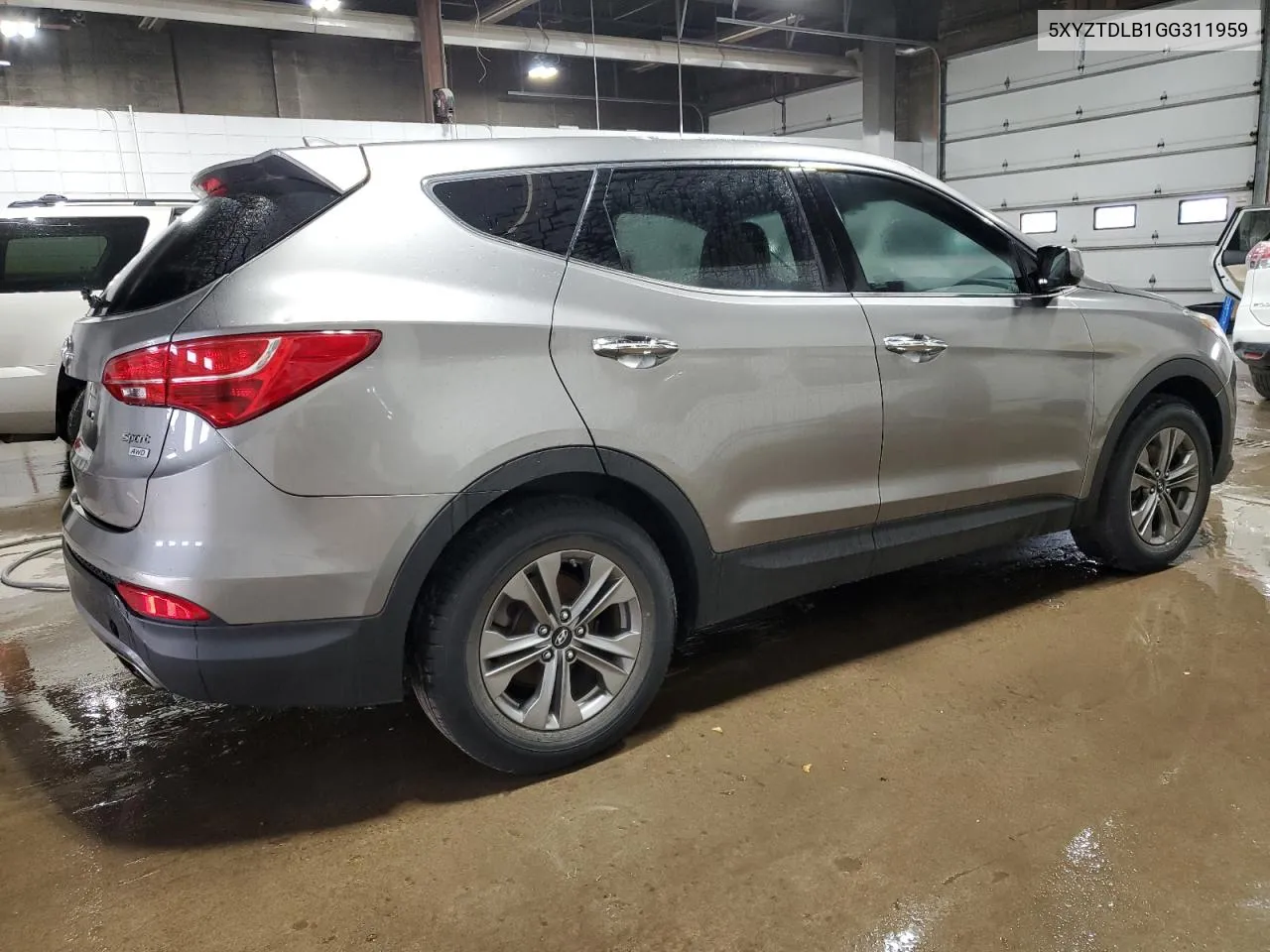 2016 Hyundai Santa Fe Sport VIN: 5XYZTDLB1GG311959 Lot: 72457894