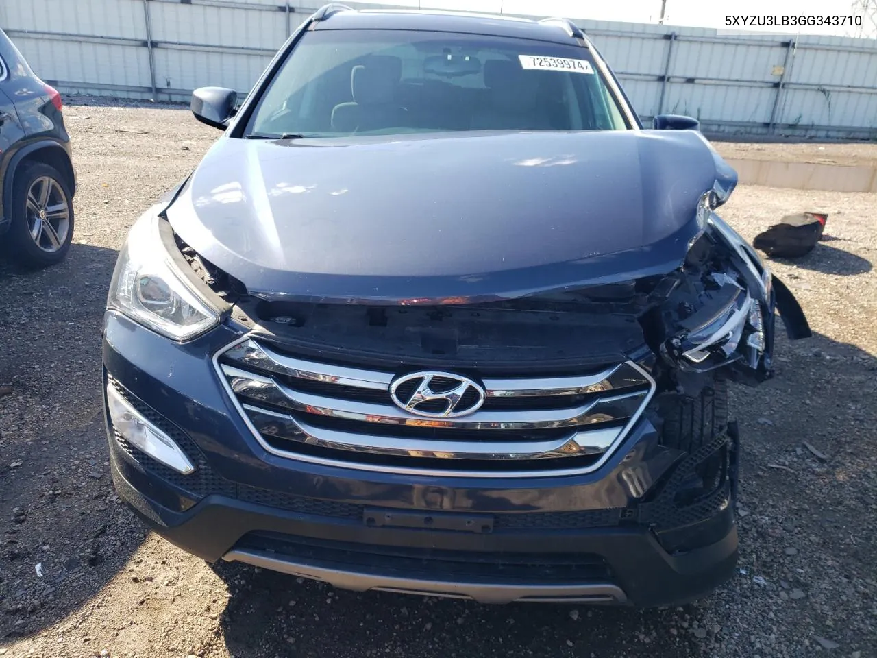 5XYZU3LB3GG343710 2016 Hyundai Santa Fe Sport