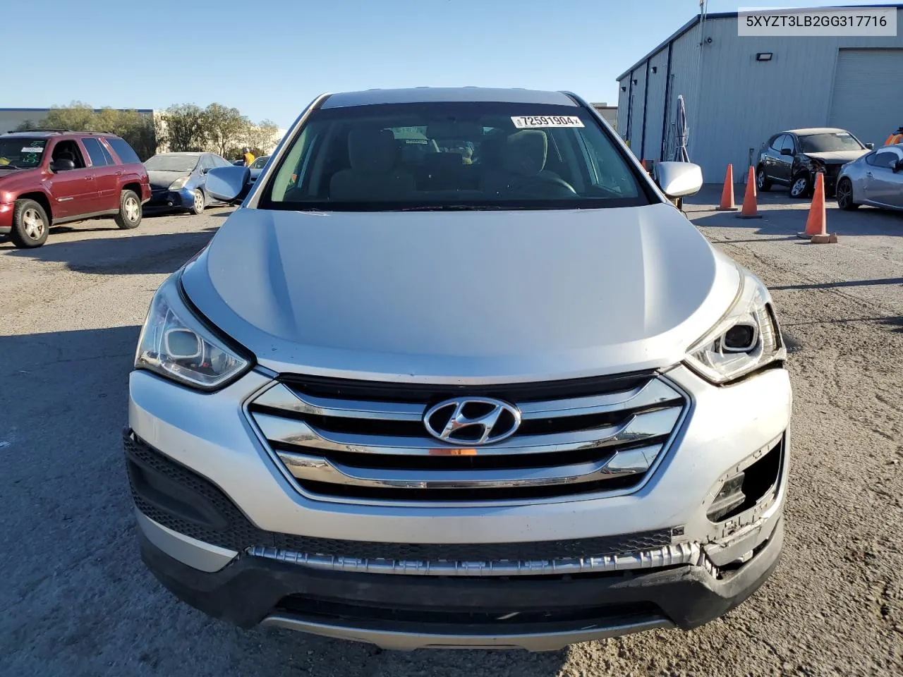 5XYZT3LB2GG317716 2016 Hyundai Santa Fe Sport