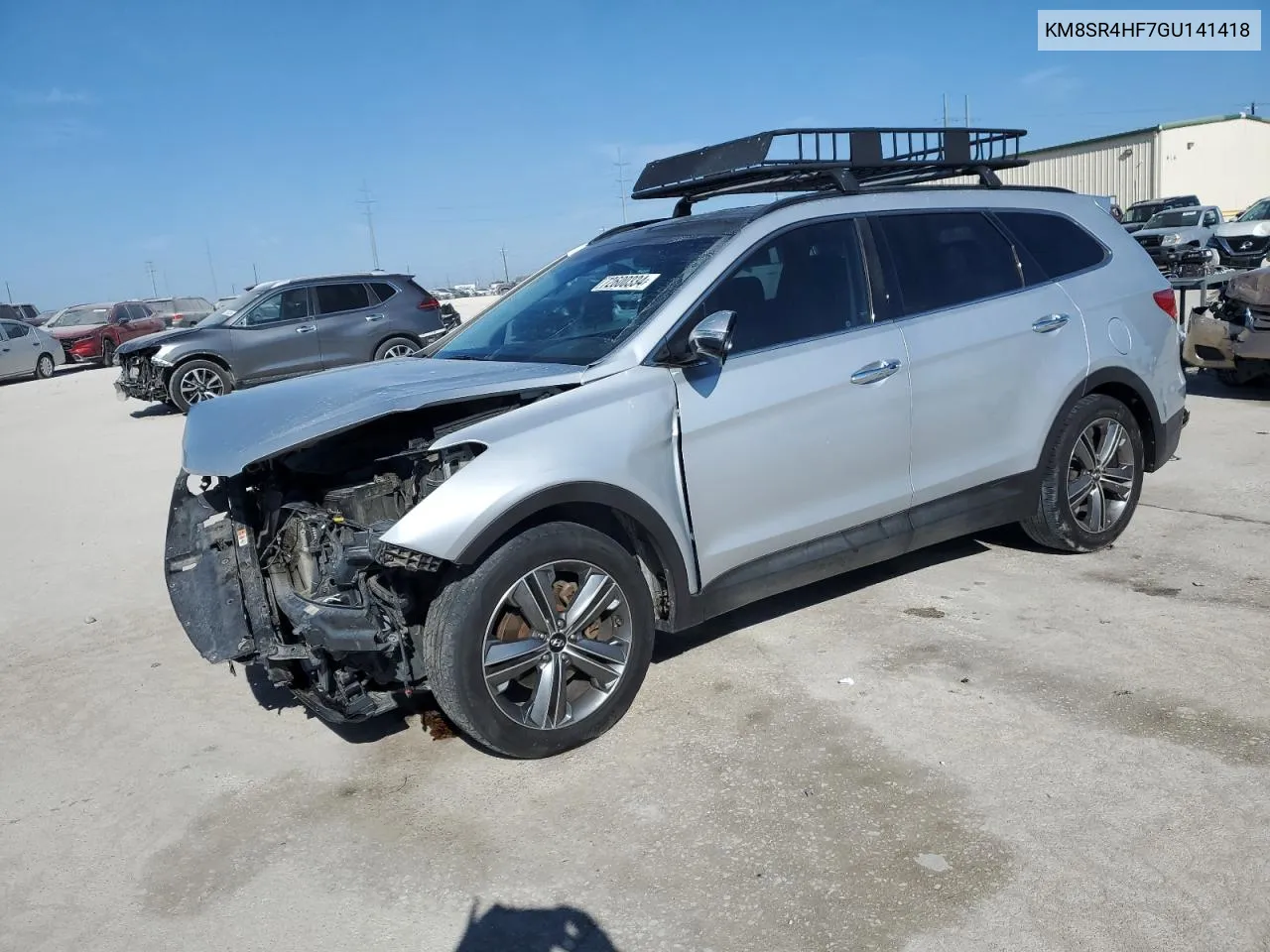 KM8SR4HF7GU141418 2016 Hyundai Santa Fe Se Ultimate